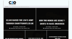 Desktop Screenshot of blog.clothes2order.com